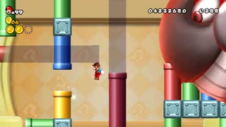 自作改造マリオwii #40　クリスマススペシャル　カラフルワールド　サンタを探して(sennzai)