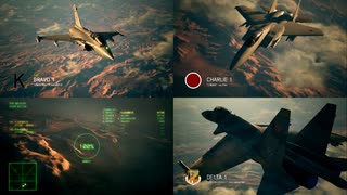 Ace Combat 7 Multiplayer544 バトルロイヤル Rafale + HCAA