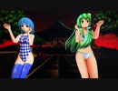 小傘ちゃん早苗さんで白金ディスコ