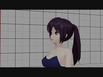 【MMD】いかもちゃんが段違い平行棒をやってみた