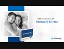Different Versions Of Sildenafil Citrate