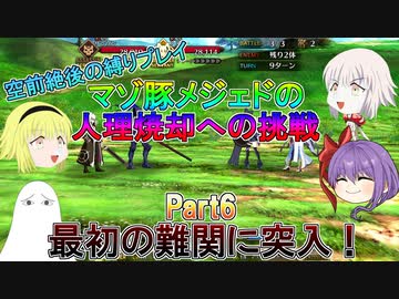 【FGO】マゾ豚メジェドの縛りプレイPart6　最初の難関に突入！【ゆっくり】