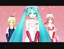 【MMD】底辺508式初音ミク：好き！雪！本気マジック