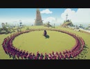 【TABS】手押し車のドラゴン 100台 vs いろんなユニット【Totally Accurate Battle Simulator】
