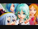 【アイドル部MMD】【MMD艦これ】ヤマトイオリ 山風 山○エルフ 清霜 ダダダダ天使 Ray-MMD カメラ自作 【MikuMikuDance】