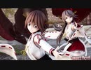 【MMD艦これ】金剛4姉妹でSweet Devil Colate Remix　生足Ver　歌詞つき