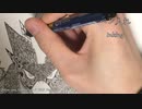 【僕のヒーローアカデミア】常闇踏陰【イラストメイキング】