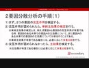 2要因分散分析の手順（２）（心理統計講座movie）