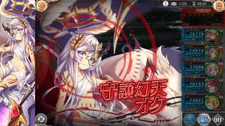 【神姫PROJECT】守護幻天オク ソロ 風パ