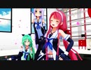【艦これMMD】「今好きになる」江風、山風、海風の3人に踊ってもらった