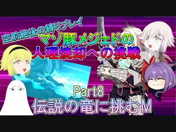 【FGO】マゾ豚メジェドの縛りプレイPart8　伝説の竜に挑むM【ゆっくり】