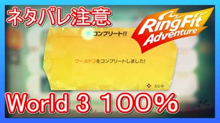 リングフィットアドベンチャー 「World3はいつ100％にできるの？」【走って調べた攻略wiki】