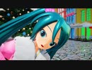 【初音ミク】 振袖ミク　くすりすく　1080p60fps Ray-MMD 【MMD】【MikuMikuDance】
