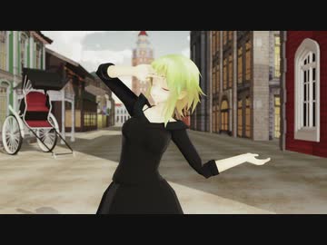 【MMD】少女ふぜゐ【ままま式GUMI Vネックワンピース】