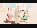 【APヘタリアMMD×MMDウサビッチ】スキスキ絶頂症【露誕】