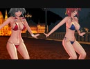 【東方MMD】咲夜さんと美鈴におちゃめ機能を踊ってもらった