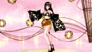 【MMD】和風衣装のデレアイドル8人が可愛く踊る（千秋・奏・楓・文香・泉・沙紀・聖來・加蓮）