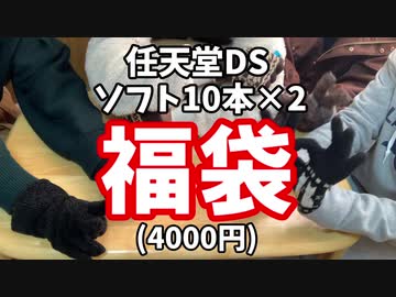 【福袋2020】ニンテンドーDSのソフト10本入り福袋×2を開封してみた