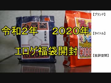 【2020年エロゲ福袋】エロゲ福袋開封【実況】