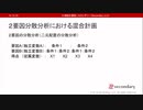2要因分散分析における混合計画（心理統計講座movie）