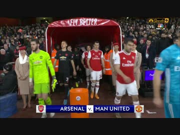 《19-20EPL：第21節》 アーセナル vs マンチェスター・ユナイテッド