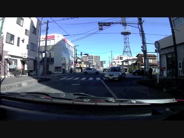 格安アクションカメラでの車載動画テスト