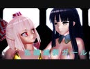 下着と水着な輝夜&妹紅で【乱躁滅裂ガール】