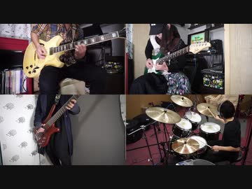 スーパーマリオワールド　地上面　演奏してみた　バンド