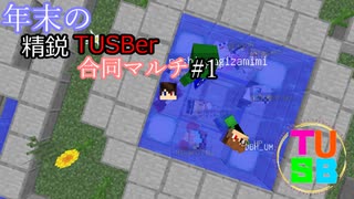 【Minecraft】年末の精鋭TUSBer合同マルチ  1日目前半【ゆっくり実況】