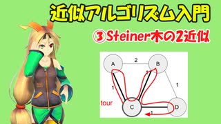 【近似アルゴリズム】Steiner木の近似アルゴリズム