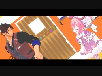 Fit'sガムのCM曲をストロベルで踊ってもらいました【にじさんじMMD】