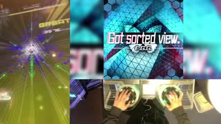 Got sorted view.(HARD) FC 999k 手元付き