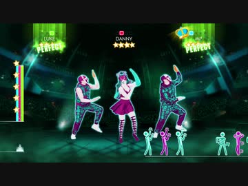 Just Dance 2014 Where Have You Been Onstage  players 5 stars wii u　バーチャルキャスト用