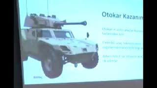 トルコは四輪装甲車に90mm砲を積む気らしい（無音動画）