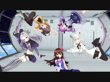 【MMD】ほぼホロ公式モデルで生存本能ヴァルキュリア【VTuber】