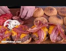 ベーコンサラミチーズバーガー