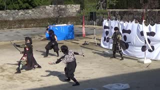 【安芸ひろしま武将隊】2020.1.5／広島城二の丸13:30回