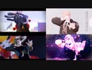 【MMD】乙女解剖【カメラ配布動画4窓同時再生】