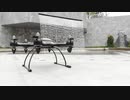 12個のMotorのDRONE　墜落確率を下げたいというコンセプトですが・・・