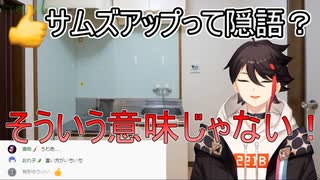 サムズアップの意味を勘違いされる三枝明那【にじさんじ】