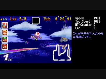 【転載】マリオカートアドバンス　 "150cc All Cups" by cstrakm in 38:14.3