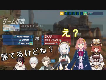 叶&amp;葛葉の視点で見るオーバーウォッチ男女対抗戦