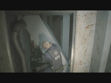 【ゆっくり実況】バイオハザードRE:2を無理なくS+ランクで解説攻略part02【レオン表】