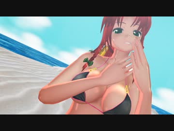 【東方MMD】美鈴にビーチでヒバナを踊ってもらった