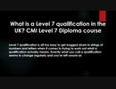 Level 7 Qualification