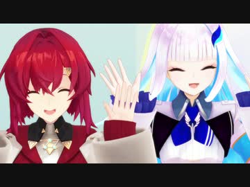 【にじさんじMMD】恋の魔法【アンジュ&リゼ】