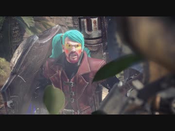 Mhw Ib ツインテおじさんがガンランスを使い モンスターを狩っていくｗ パート08 ニコニコ動画