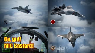 Ace Combat 7 Multiplayer577 バトルロイヤル MiG-29A + HPAA