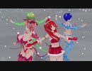 【MMDクリスマス】サンタミクと原色トリオでSweet Devil (colate remix)【カメラ移動・字幕無】(1080p_60fps)