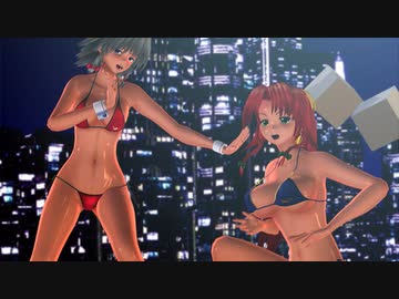 【東方MMD】咲夜、美鈴コンビにヒビカセを踊ってもらった